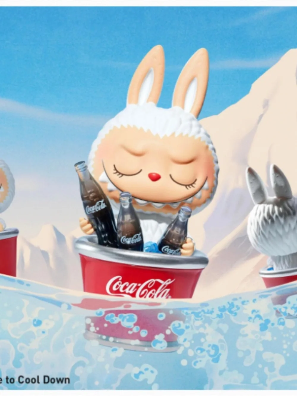 Coca Cola The Monsters Labubu Figurines BLIND BOX